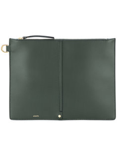top zip clutch Joseph