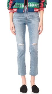 AG The Isabelle Straight Crop Jeans