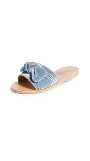 Ancient Greek Sandals Taygete Bow Slide Sandals