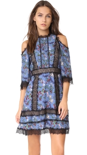 alice + olivia Gatz Cold Shoulder Dress