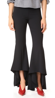 alice + olivia Jinny High Low Flare Pants
