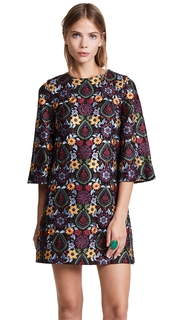 alice + olivia Coley Bell Sleeve Dress