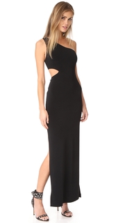 alice + olivia AIR Malia One Shoulder Maxi Dress