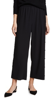 alice + olivia Benny Cutout Cropped Pants