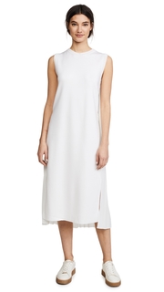 Adam Lippes Sleeveless Pleat Back Dress