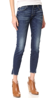 AMO Twist Skinny Ankle Jeans