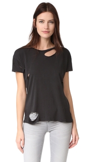ANINE BING Distressed Tee