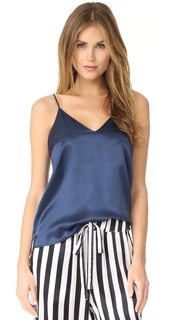 ANINE BING Shiny Silk Camisole