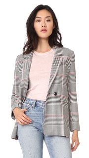 ANINE BING Plaid Blazer
