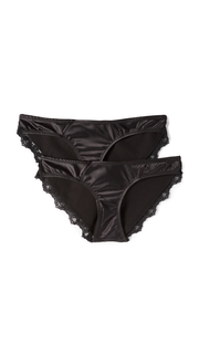 ANINE BING Satin Panties Set