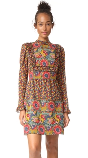 Anna Sui Lion Border Dress