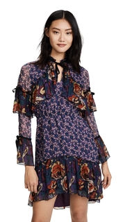 Anna Sui Birds &amp; Roses Dress