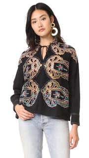 Antik Batik Paula Embroidered Blouse