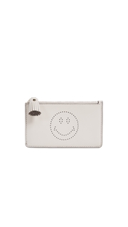 Anya Hindmarch Zipped Smiley Card Case