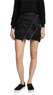 Alexander Wang Deconstructed Bomber Miniskirt