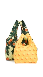 BAGGU Orange Tree Bag Set