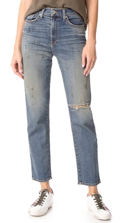 Baldwin Denim Lola High Rise Straight Jeans