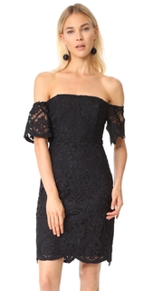 BB Dakota RSVP Nathalie Off Shoulder Lace Dress