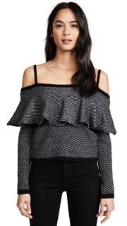 BB Dakota Debeney Ruffle Sweater