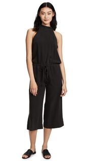 Bella Dahl Mock Neck Halter Jumpsuit