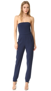 Black Halo Iris Strapless Jumpsuit