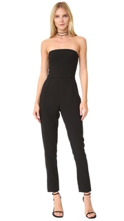 Black Halo Iris Strapless Jumpsuit