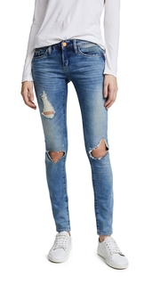 Blank Denim Distressed Skinny Jeans