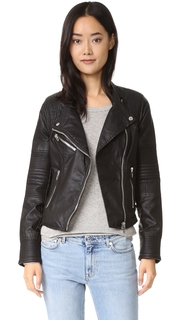 Blank Denim Vegan Moto Jacket