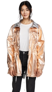 Blank Denim Reversible Metallic Anorak