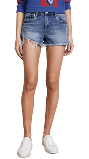 Blank Denim Cutoff Denim Shorts