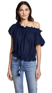 Birds of Paradis Janette Bare Shoulder Top