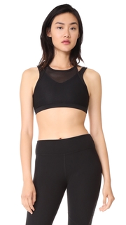 Beyond Yoga Quilt While Ahead Overlay Bra