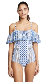 Camilla Ruffle Bandeau One Piece