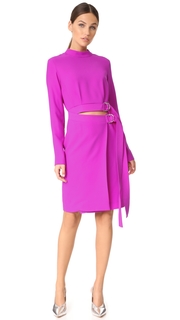 Carven Long Sleeve Dress