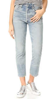 Citizens of Humanity Dree High Rise Slim Straight Crop Jeans
