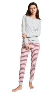 Calvin Klein Underwear Minimal Stripe PJ Set