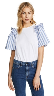 Clu Ruffle Sleeve Tee