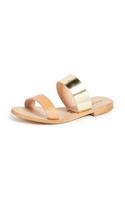 Cocobelle Leather Slide Sandals