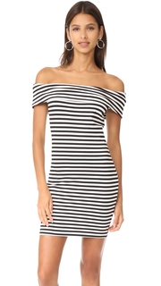 cupcakes and cashmere Portola Off Shoulder Body Con Dress