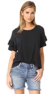 Current/Elliott The Ruffle Roadie Tee