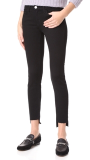 Current/Elliott The Stiletto Jeans with Uneven Hem