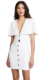 Cushnie Et Ochs Celia Mini Dress with Cape Sleeves