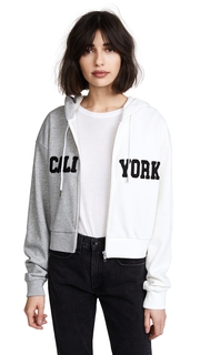 Cynthia Rowley Embroidered CaliYork Hoodie