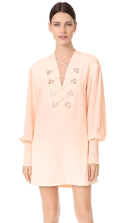 Dion Lee Military Blouson Mini Dress