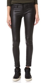 DL1961 Emma Power Legging Leather & Coated Jeans