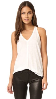 David Lerner V Neck Racer Tank