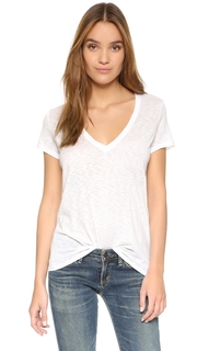 David Lerner Super Deep V Neck Tee