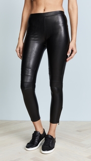 David Lerner Ankle Zip Moto Leggings