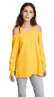 Daniel Patrick Cold Shoulder Sweatshirt