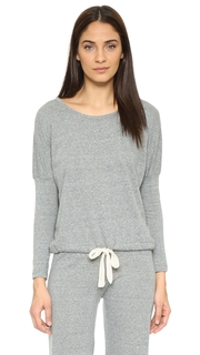 Eberjey Heather Slouchy Pajama Top